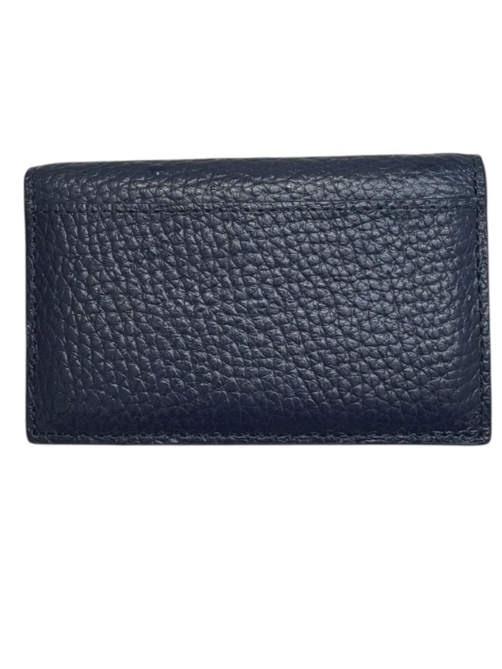 Dagne Dover navy dark blue card case holder